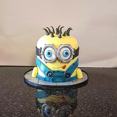Minion cake - Cake by The Custom Piece of Cake