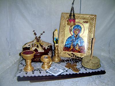 St. Petka - table for Serbian Slava - Cake by Katarina