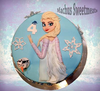 Tarta Elsa Frozen. Elsa Frozen cake. - Cake by Machus sweetmeats