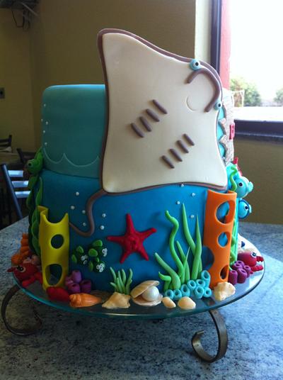 Sea life cake - Cake by Naracupcake