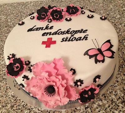 Thank you cake - Cake by Maxine Kristi Morris