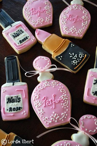 Cosmetics Cookies! - Cake by Loren Ebert