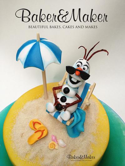 Do you wanna build a snowman?? - Cake by Tammy Barrett