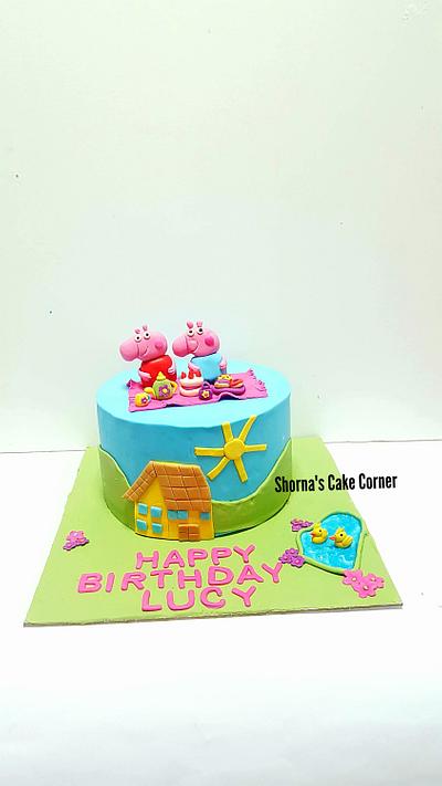 Peppa pig cake  - Cake by Shorna's Cake Corner