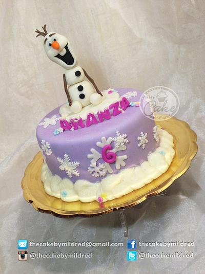 I am Olaf - Cake by TheCake by Mildred