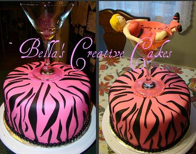 Martini Girl cake - Cake by Bela