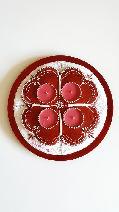 Advent wreath - Cake by Josipa Bosnjak