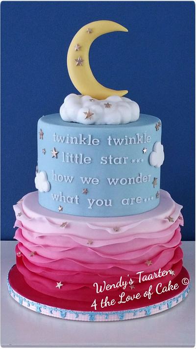 Gender reveal cake - Cake by Wendy Schlagwein