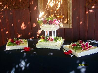 Wedding cake - Cake by Brinda B