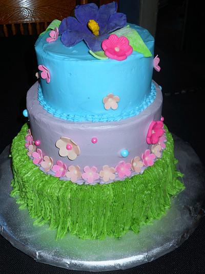 Luau Cake - Cake by Angie Mellen