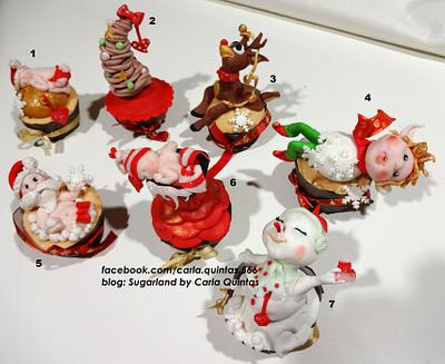 xmas cupcakes collection - Cake by carlaquintas