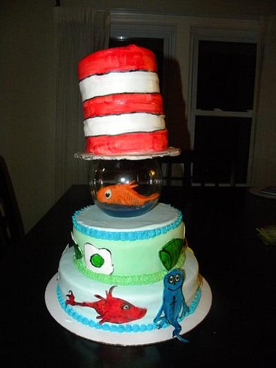 Dr. Suess Cake Fun - Cake by cakeisagoodthing
