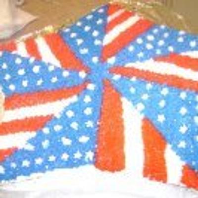 Fourth of July Cake - Cake by Kathie 