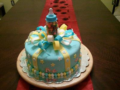 baby  shower cake - Cake by yourfantasycakes