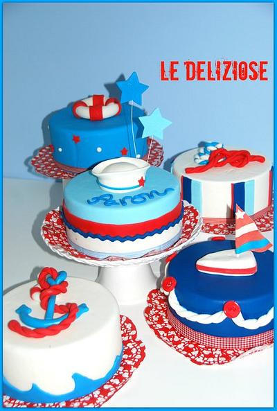 Blue navy - Cake by LeDeliziose