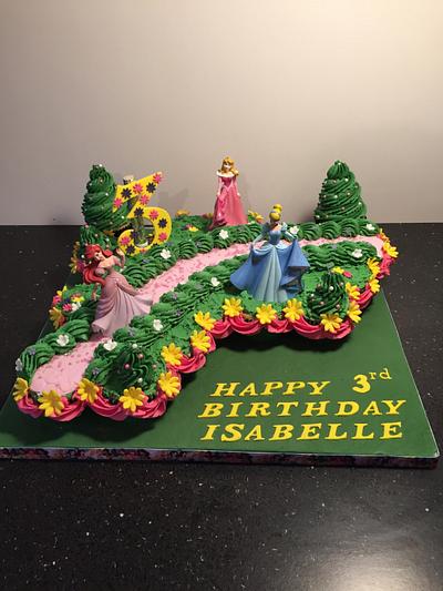 Princess cupcake cake  - Cake by Donnajanecakes 