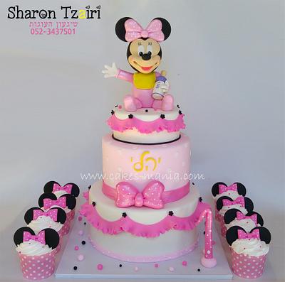 minimouse  cake - Cake by sharon tzairi - cakes-mania