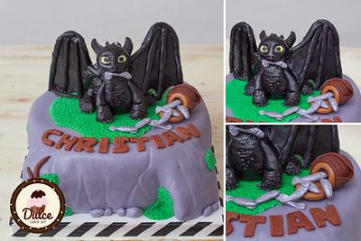 Dragon Trainer - Cake by Dulce Cake Art