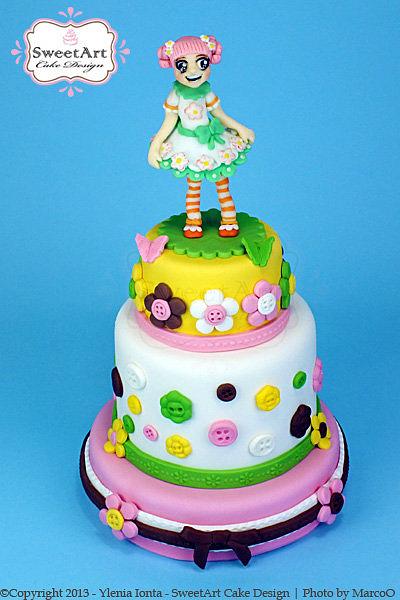 LaLa Loopsy Blossom Flowerpot - Cake by Ylenia Ionta - SweetArt Cake Design