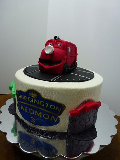 Chuggington Train for Caedmon - Cake by Chris Jones