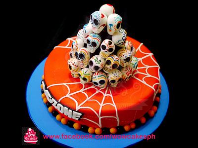 skull cake - Cake by wowie