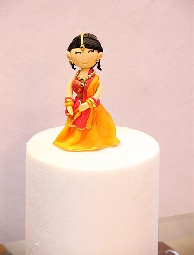 Indian Bride  - Cake by Signature Cake By Shweta