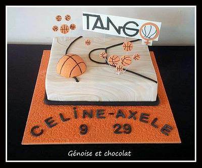 Basket ball cake - Cake by Génoise et chocolat