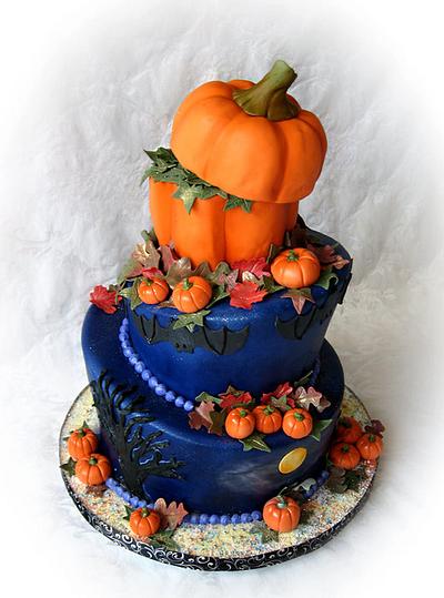 Halloween Wedding Cake - Cake by TrulyCustom