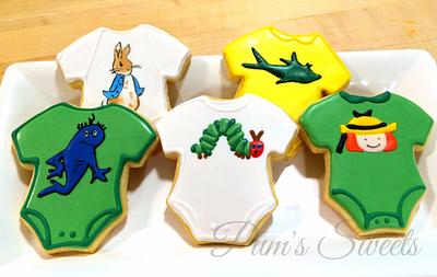 Onesie Cookies Based on Classic Storybooks - Cake by Alicia