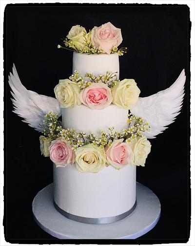 Angel cake  - Cake by Rhona