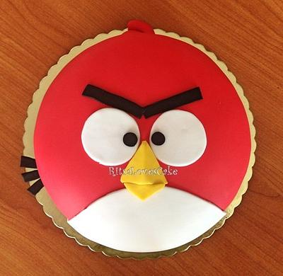Angry Birds - Cake by Ritsa Demetriadou
