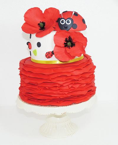 Ladybug cake - Cake by Johanna cakes