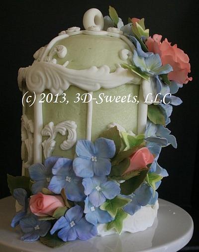 My Mother's Day Birdcage Cake - Cake by 3DSweets