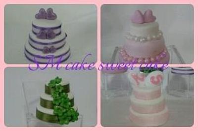 mini wedding cake - Cake by cakesweetcake