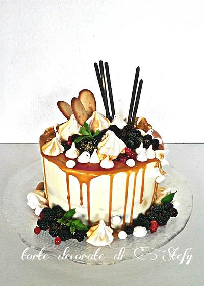 Chiffon drip cake - Cake by Torte decorate di Stefy by Stefania Sanna