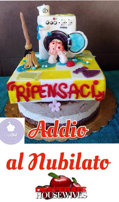 Addio al nubilato  - Cake by CupClod Cake Design