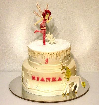 Mia and Me in winter - Cake by Framona cakes ( Cakes by Monika)
