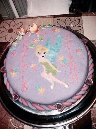 Tinkerbelle - Cake by helenfawaz91