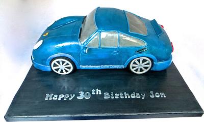 Porsche cake - Cake by The Billericay Cake Company
