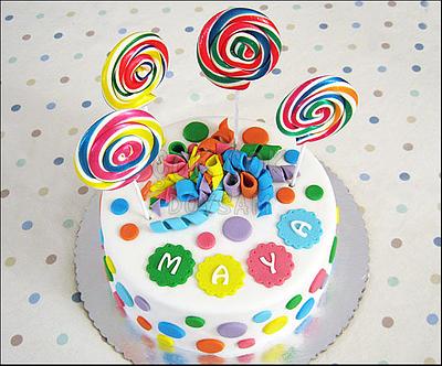 Lollypop B-Day - Cake by cokcokdoysam