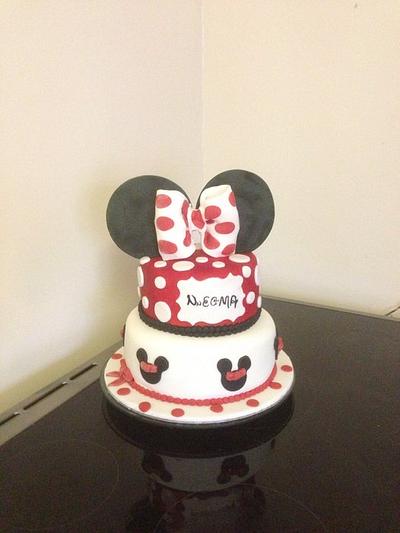 Minnie Mouse cake - Cake by Lisa