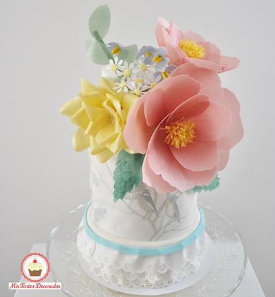 Whimsical cake - Cake by Sweet Flamingos (Mis Tartas Decoradas)