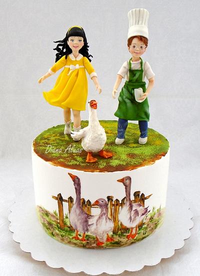 Martine et ses aventures - Cake by  Diana Aluaş