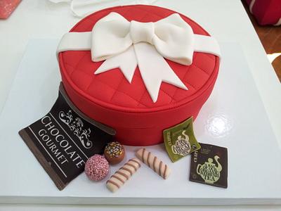 Tarta Caja de bombones - Cake by Maria Marcos Ruiz