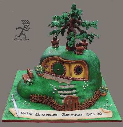 BagEnd House for a Hobbit....All Edible - Cake by Ciccio 