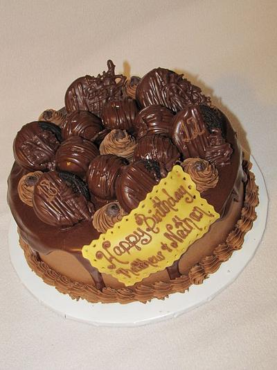 Dark Chocolate Lovers Cake  - Cake by Tiffany Palmer