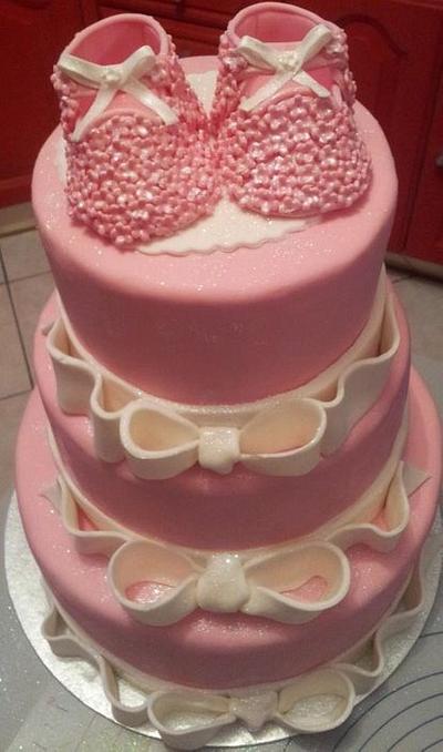 Baby shower cake - Cake by Angelica