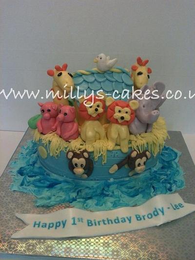 noah's ark cake - Cake by milly2306