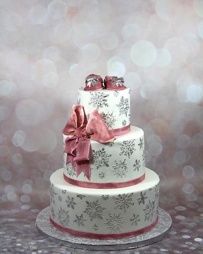 Winter wonderland baby shower - Cake by soods