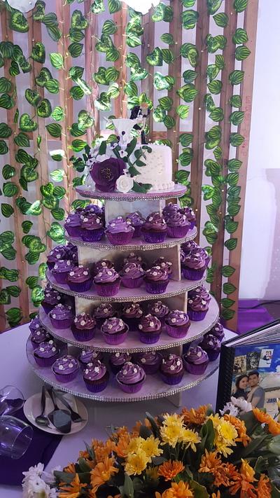 A "Plum" Wedding - Cake by Karamelo Cakes & Pastries